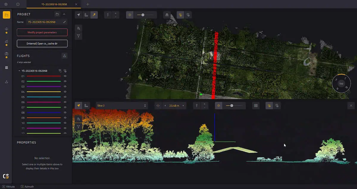 YellowScan OEM Mapper+ Point Cloud