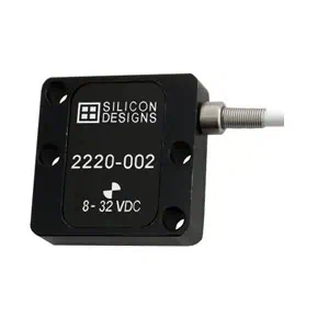 High-performance single-axis accelerometer module