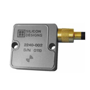Single-axis IP67-rated accelerometer module for harsh environments